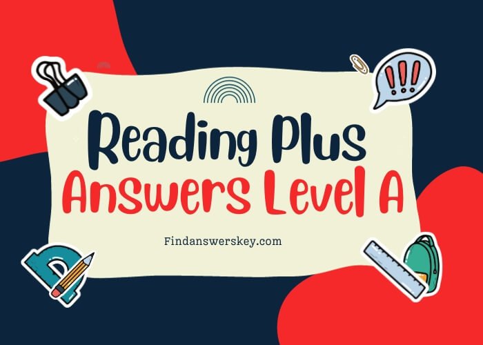 Reading Plus Answers Level A