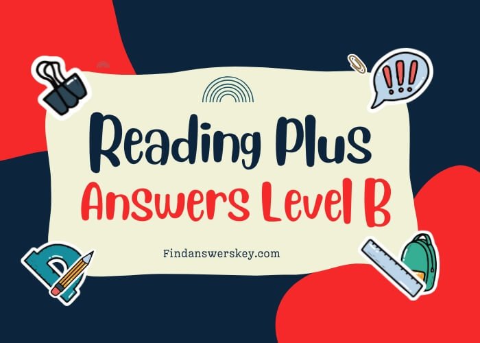 Reading Plus Answers Level B